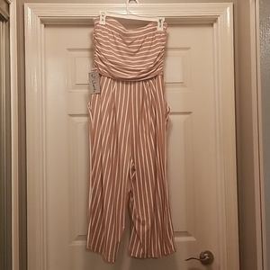Striped romper